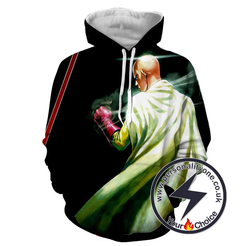 One Punch Man - Saitama 3D - Hoodies